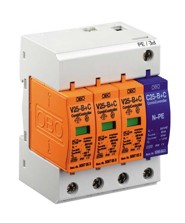 Type 1+2 / Class B+C Three phase